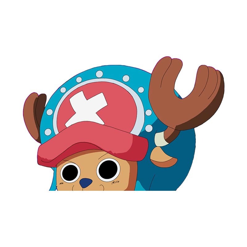 One Piece 'Tony Tony | Looking | 2.0' Vinyl Car Peeker Sticker