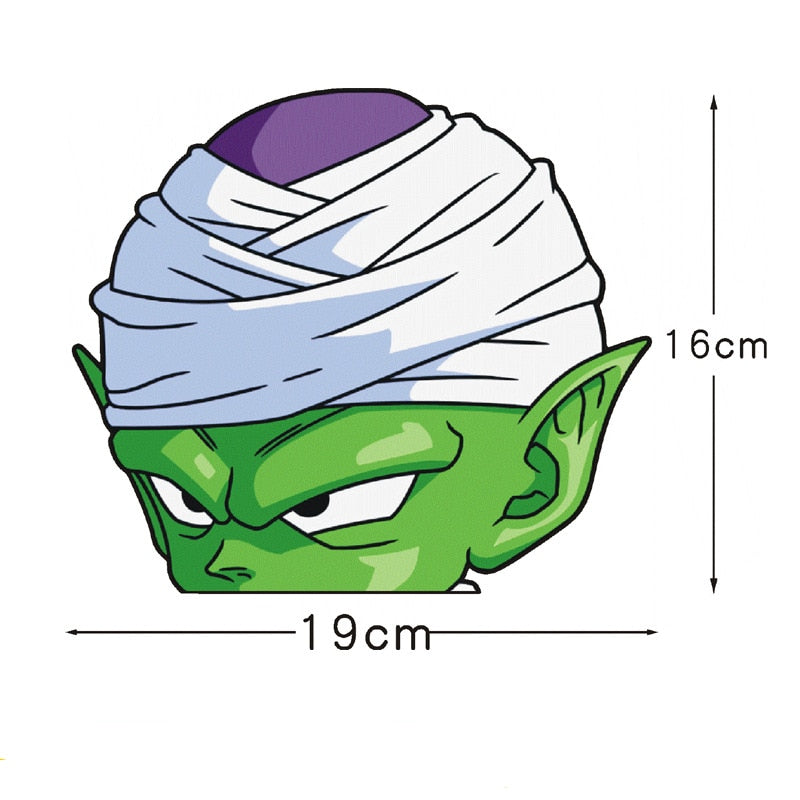 Dragon Ball Z 'Piccolo' Vinyl Car Peeker Sticker