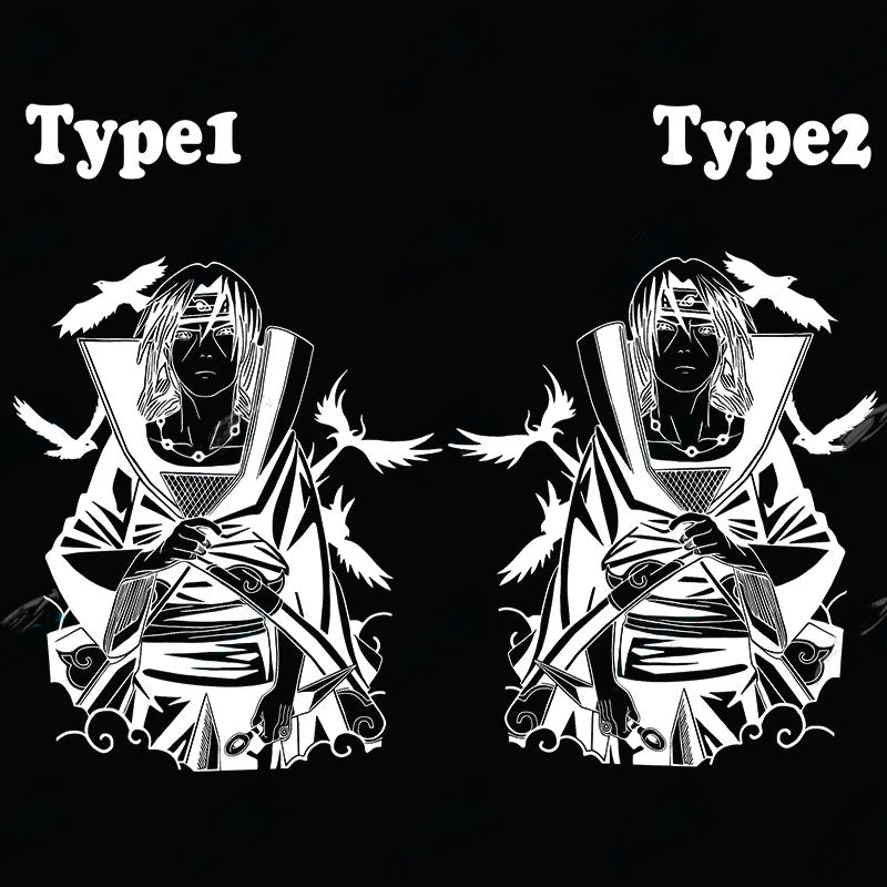 Naruto 'Uchiha Itachi | Flying Crows | 2.0' Vinyl Car Sticker