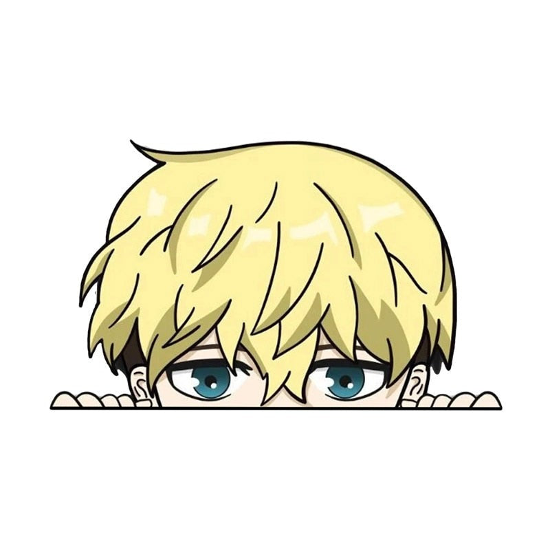 Tokyo Revengers 'Chifuyu Matsuno' Vinyl Car Peeker Sticker