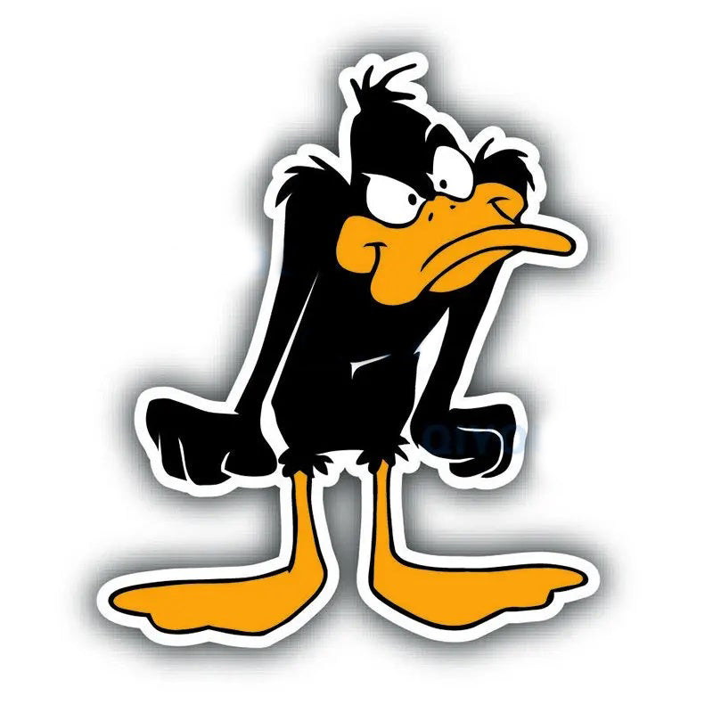 Looney Tunes 'Daffy Duck | Angry' Vinyl Car Sticker