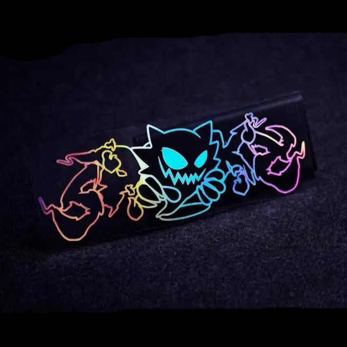 Pokémon 'Spooky | Gengar Neon | 2.0' Vinyl Car Sticker
