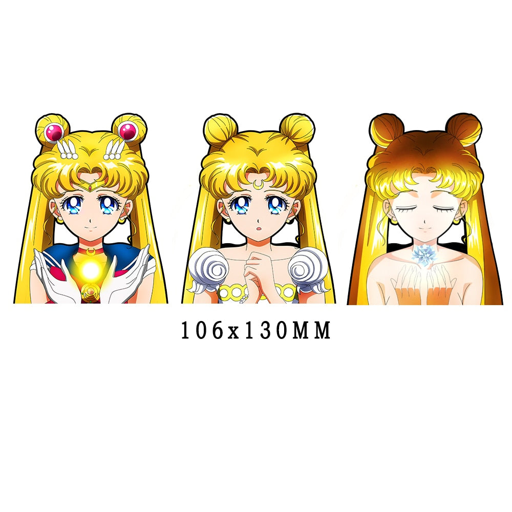 Sailor Moon 'Teary Eyes' Vinyl Car 3D Motion Sticker