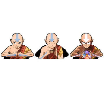 The Last Airbender 'Aang' Vinyl Car 3D Motion Sticker