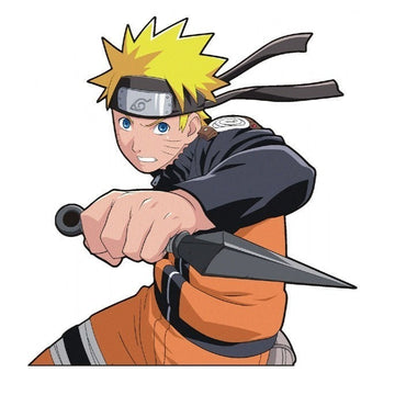 Naruto 'Naruto Uzumaki | Holding Kunai' Vinyl Car Sticker