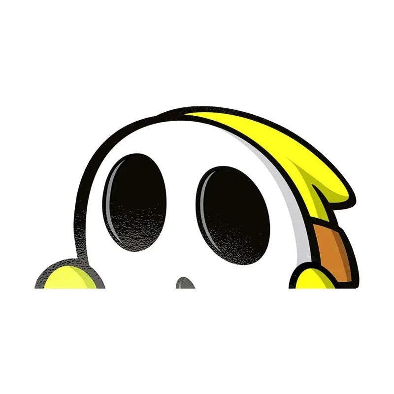 Super Mario Bros. 'Shy Guy | 2.0' Vinyl Car Peeker Sticker