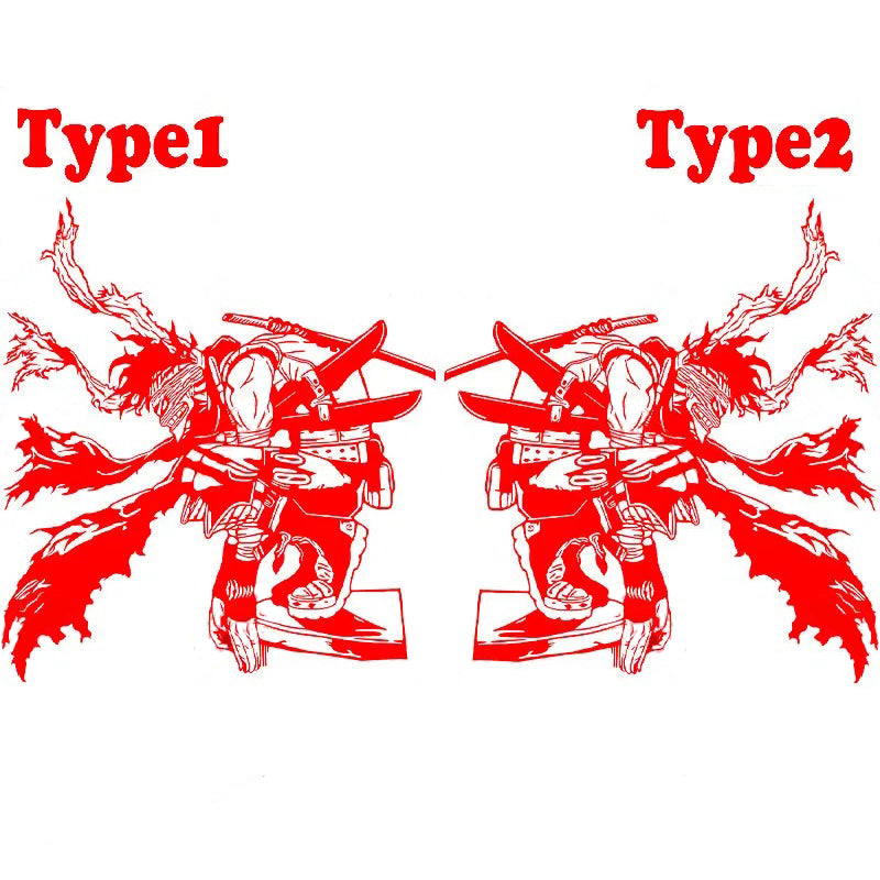 My Hero Academia 'Stain | Fighting Pose' Vinyl Car Sticker