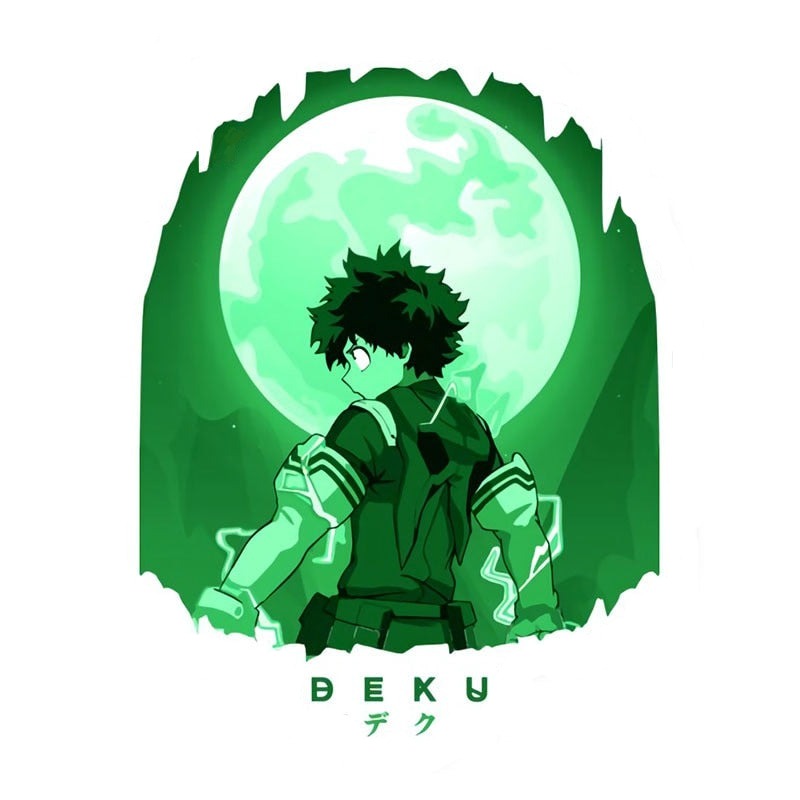 My Hero Academia 'Deku | Full Moon' Vinyl Car Sticker