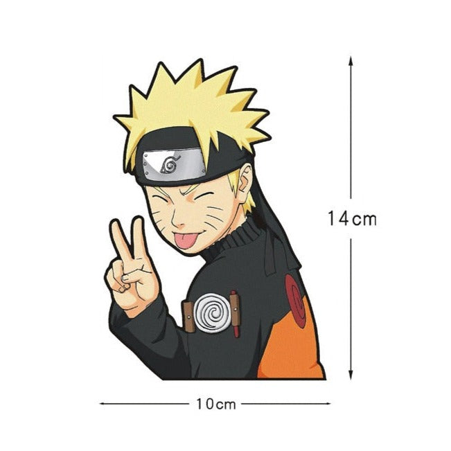 Naruto 'Naruto Uzumaki | Silly' Vinyl Car Sticker