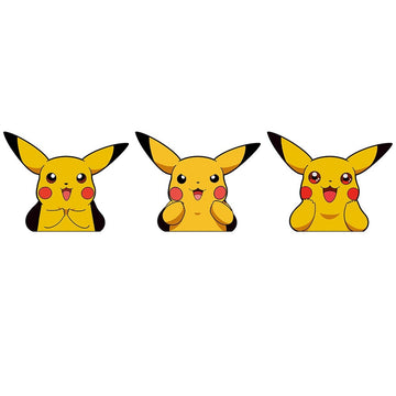 Pokemon 'Pikachu | Happy | 1.0' Vinyl Car 3D Motion Sticker