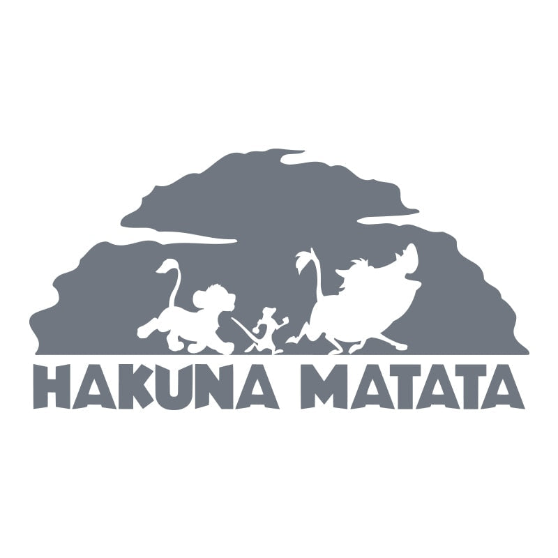 The Lion King 'Simba-Timon-Pumbaa | Hakuna Matata' Vinyl Car Sticker