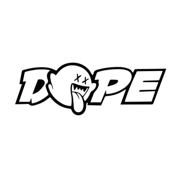 Cool 'Dope Ghost | Tongue Out' Vinyl Car Sticker
