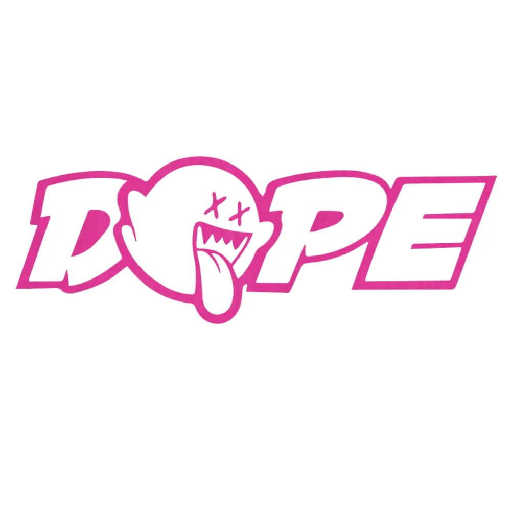 Cool 'Dope Ghost | Tongue Out' Vinyl Car Sticker