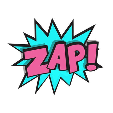 Comic Bubble 'Zap!' Vinyl Car Sticker
