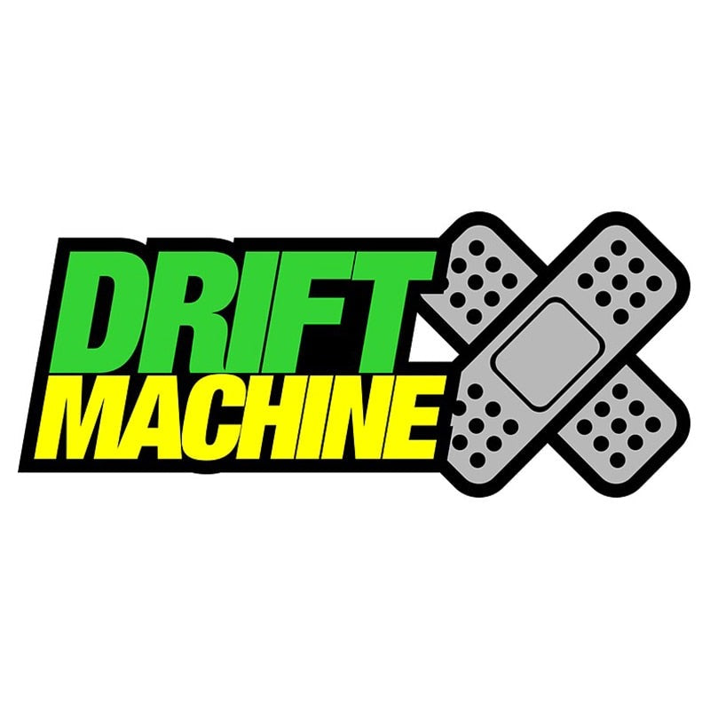 Drift Machine 'Colored Band-aids' Vinyl Car Sticker