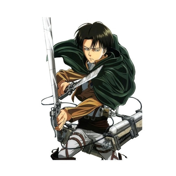 Attack on Titan 'Levi | Holding Swords' Vinyl Car Sticker