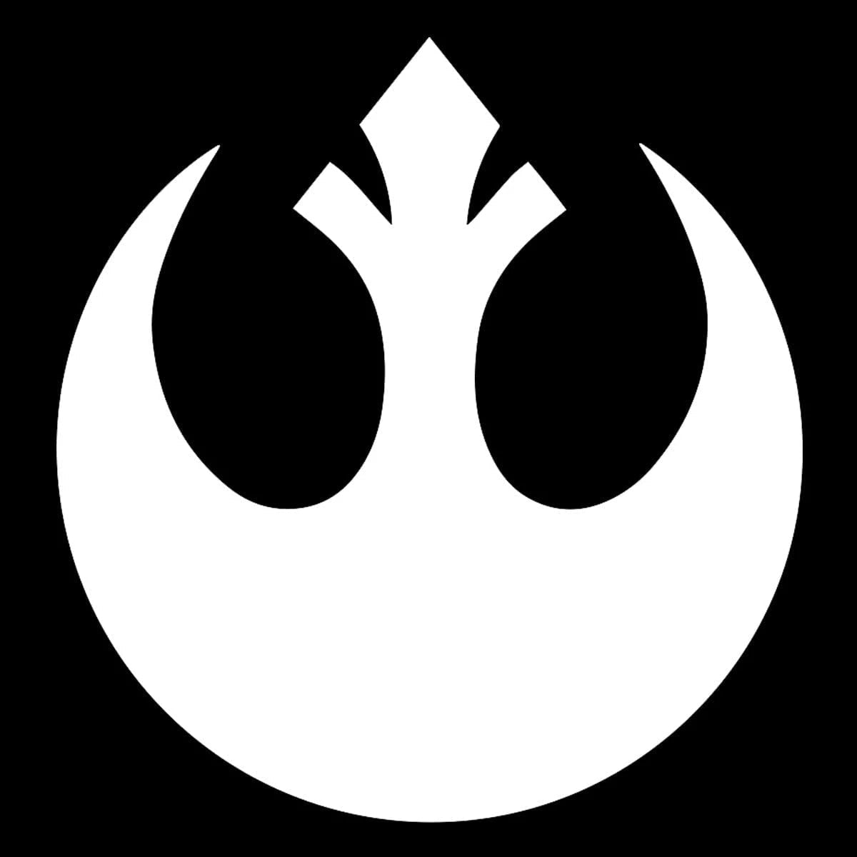 Star Wars 'Rebel Alliance Symbol' Vinyl Car Sticker