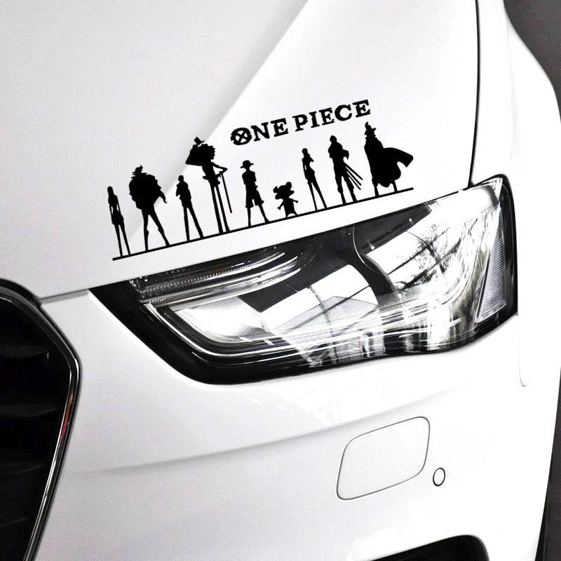 One Piece 'Casts | Standing' Vinyl Car Sticker