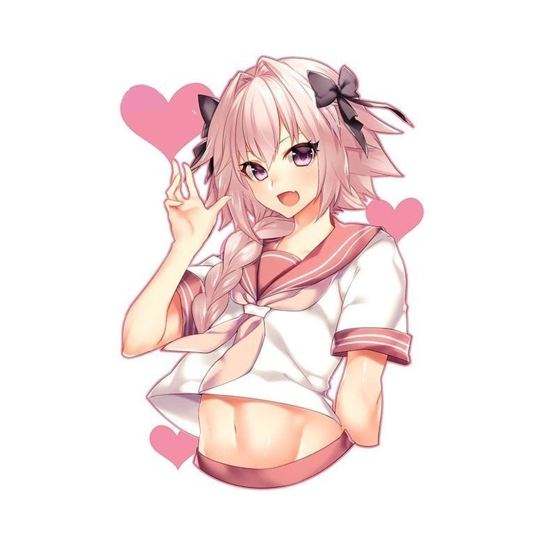 Fate/Apocrypha 'Astolfo | Pink Hearts' Vinyl Car Sticker