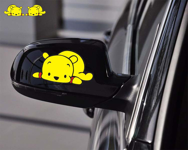Winnie the Pooh 'Pooh | Lying Down' Vinyl Car Sticker