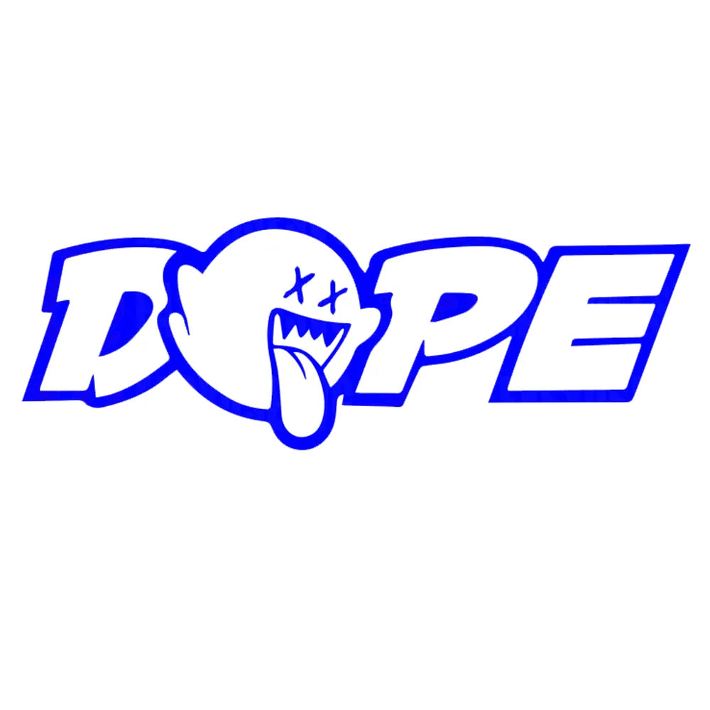 Cool 'Dope Ghost | Tongue Out' Vinyl Car Sticker