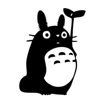 My Neighbor Totoro 'Totoro | Holding Leaf' Vinyl Car Sticker