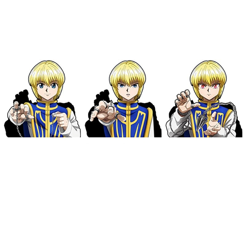 Hunter x Hunter 'Kurapika' Vinyl Car 3D Motion Sticker
