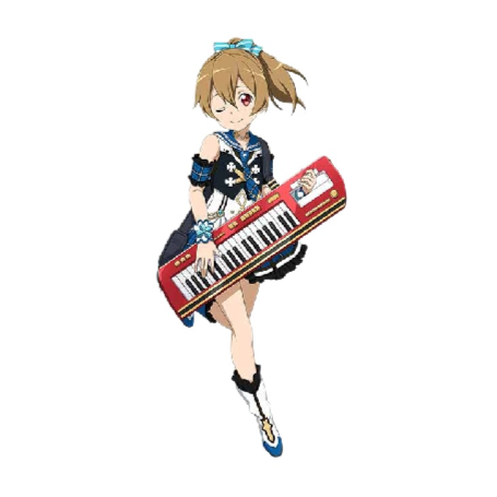 Sword Art Online 'Silica | Band Member' Vinyl Car Sticker