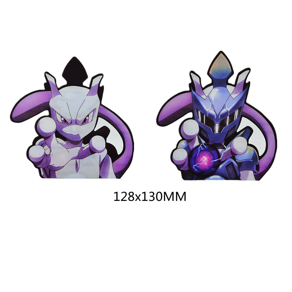 Pokemon 'Mewtwo' Vinyl Car 3D Motion Sticker