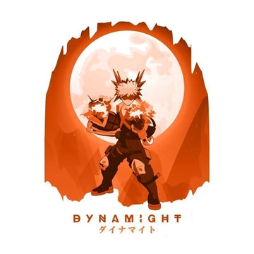 My Hero Academia 'Dynamight | Full Moon' Vinyl Car Sticker