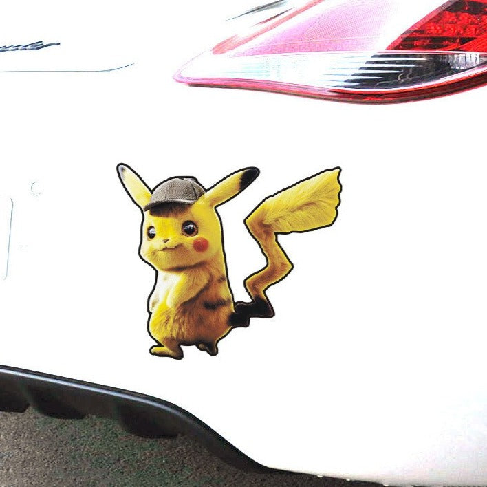 Pokemon 'Pikachu | Wearing Hat' Vinyl Car Sticker