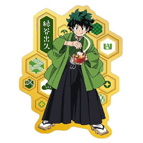 My Hero Academia 'Izuku Midoriya | Eating' Vinyl Car Sticker