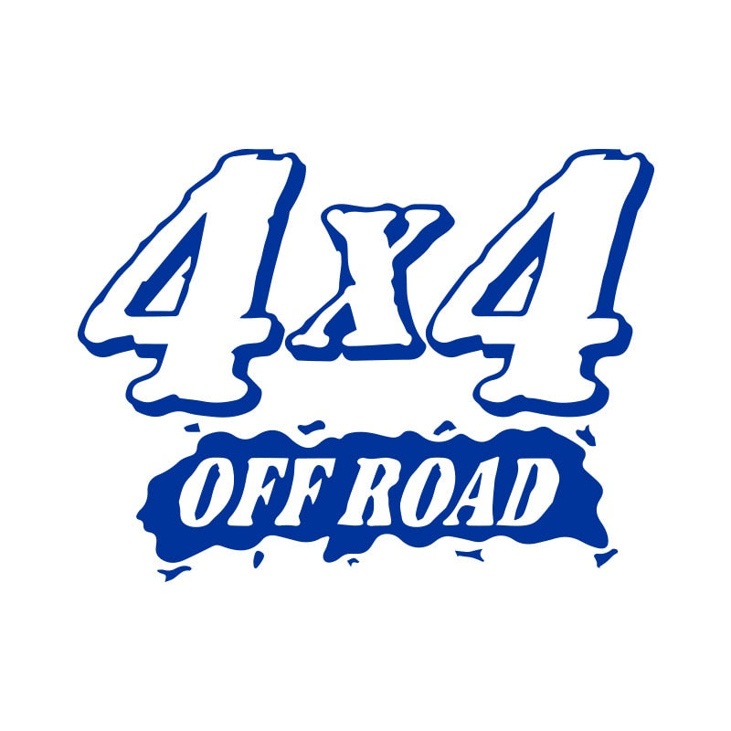 Cool '4x4 Off Road | Logo' Vinyl Car Sticker