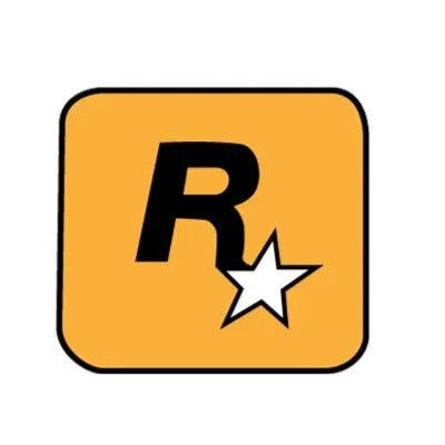 Cool 'Rockstar Games Logo' Vinyl Car Sticker