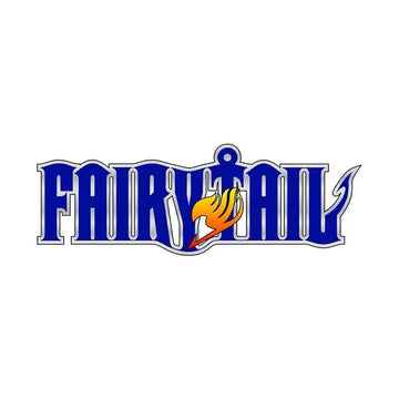 Fairy Tail 'Logo | Blue Font' Vinyl Car Sticker