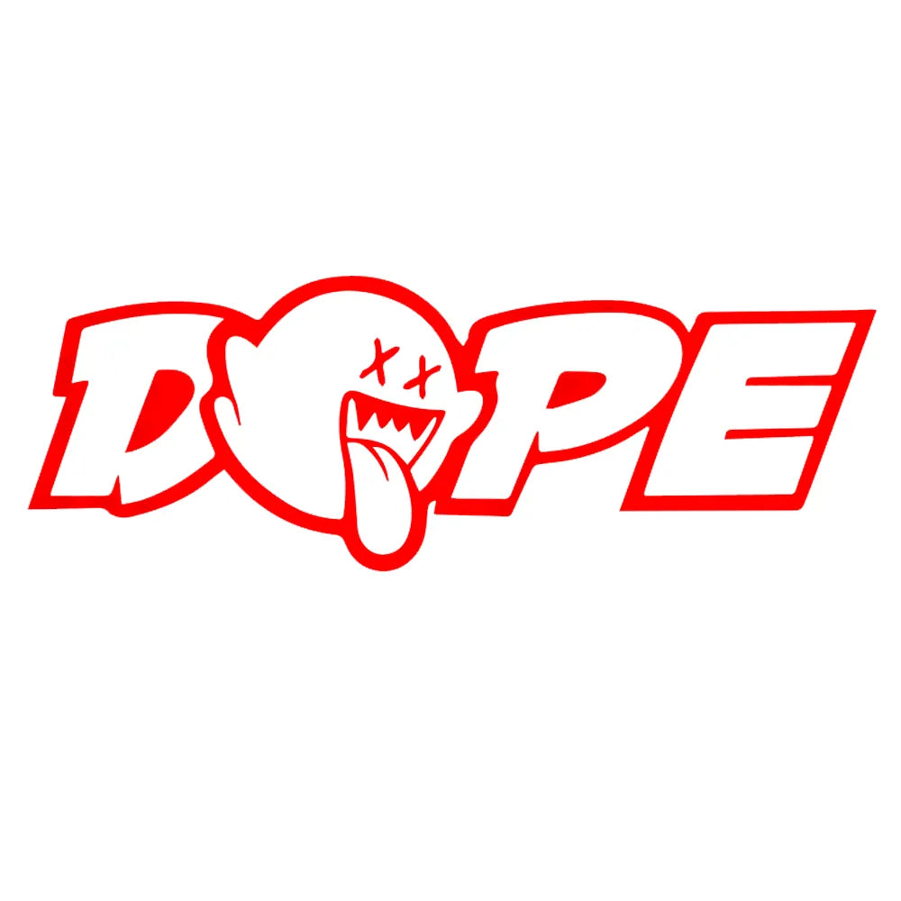 Cool 'Dope Ghost | Tongue Out' Vinyl Car Sticker