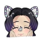 Demon Slayer 'Shinobu | Daydreaming' Vinyl Car Peeker Sticker