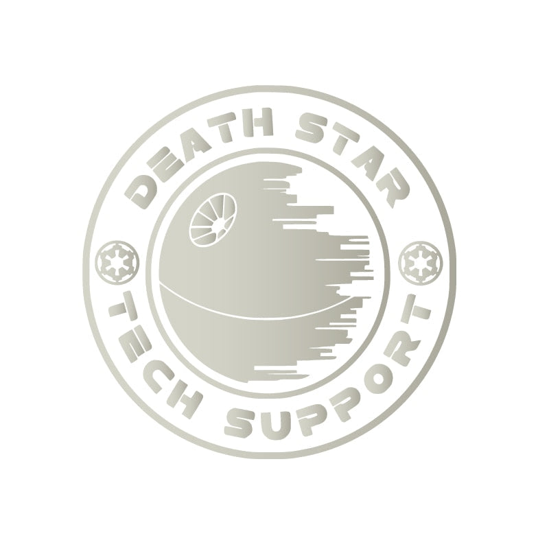 Star Wars 'Death Star | Tech Support' Vinyl Car Sticker