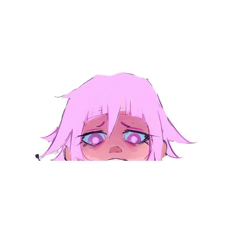 Soul Eater 'Crona | Teary Eyes' Vinyl Car Peeker Sticker
