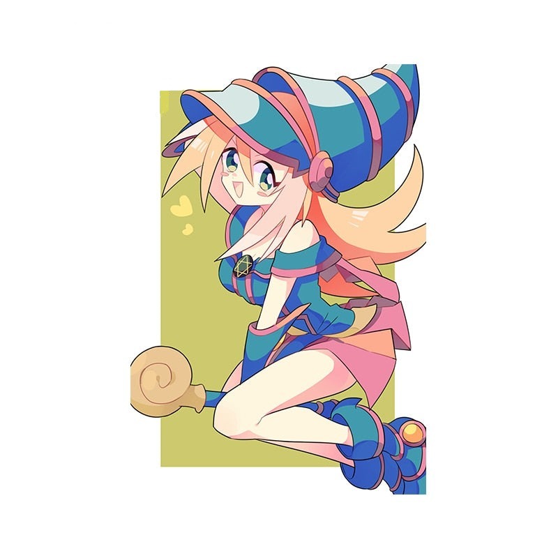 Yu-Gi-Oh! 'Black Magician Girl | Amazed' Vinyl Car Sticker