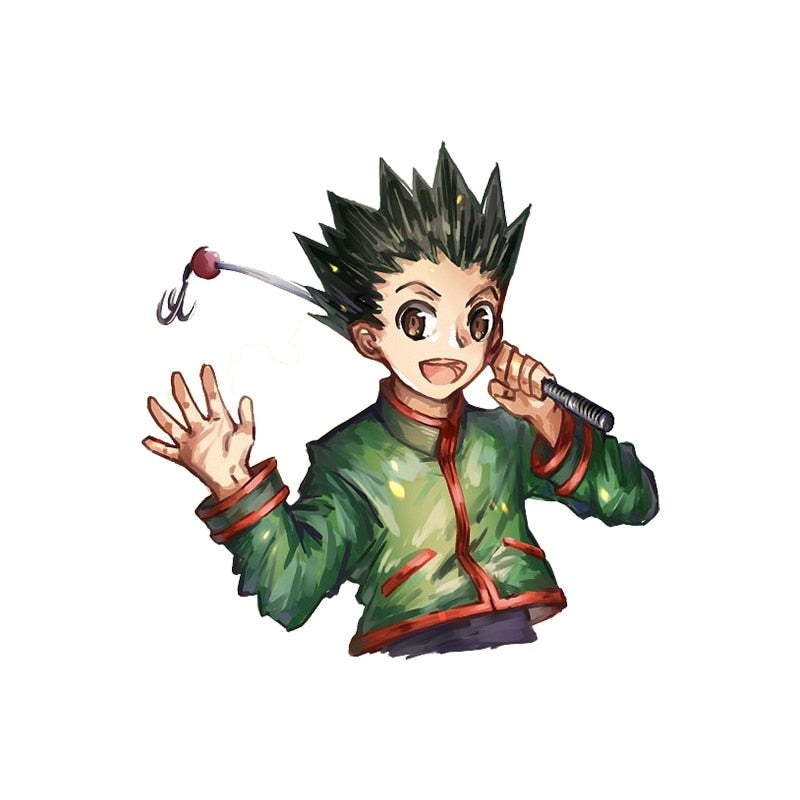 Hunter × Hunter 'Gon Freecss | Waving' Vinyl Car Sticker