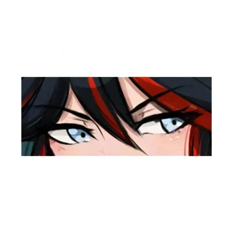 Kill la Kill 'Ryuko Matoi | Observing' Vinyl Car Peeker Sticker