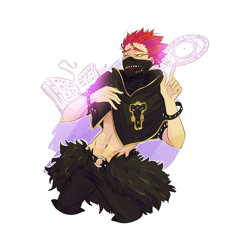 Black Clover 'Zora Ideale | Trap Magic' Vinyl Car Sticker