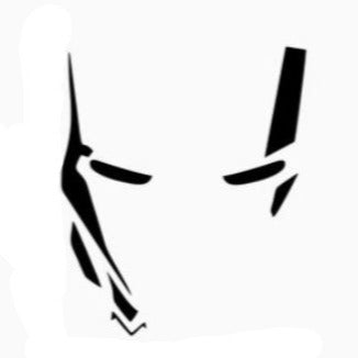 Iron Man 'Mask | Reflective' Vinyl Car Sticker