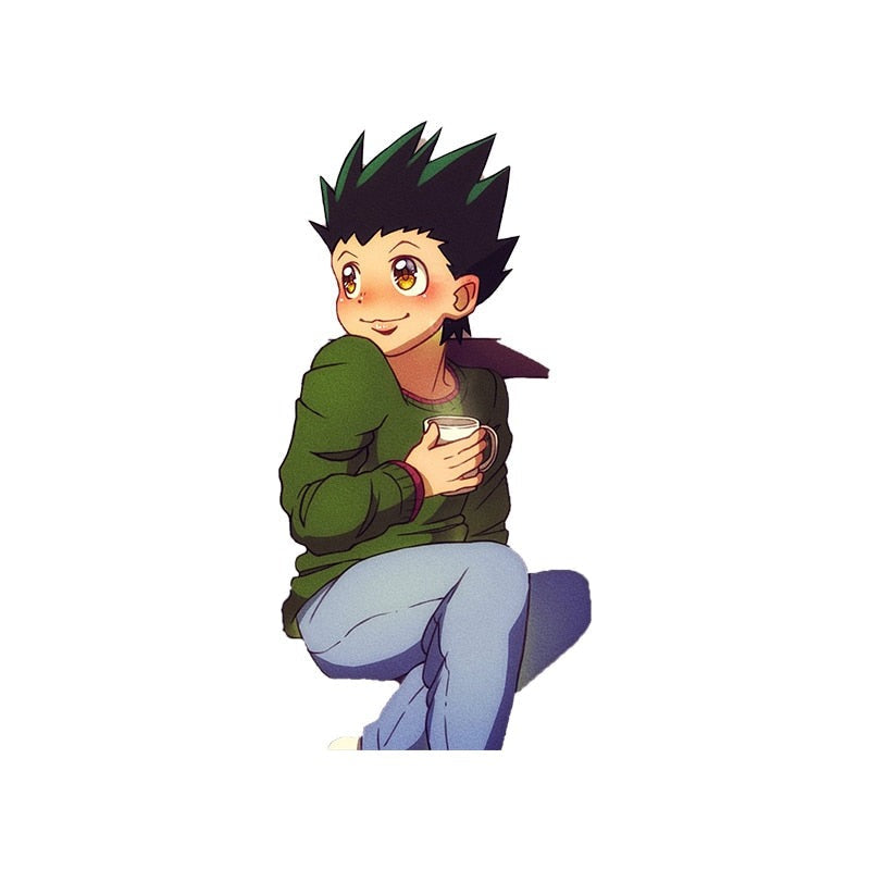 Hunter × Hunter 'Gon Freecss | Chillin' Vinyl Car Sticker