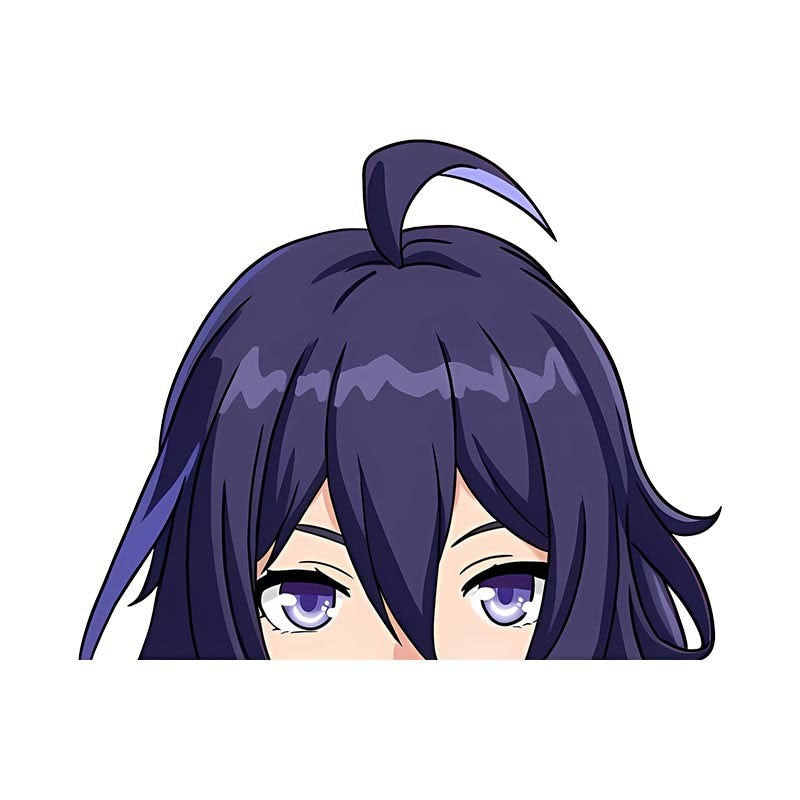 Honkai: Star Rail 'Seele' Vinyl Car Peeker Sticker