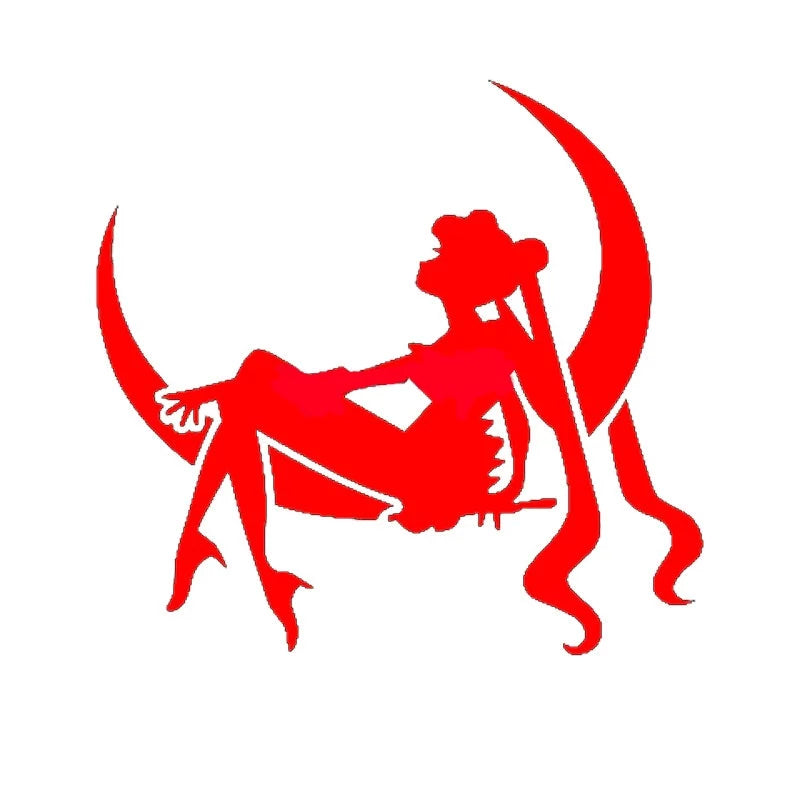 Sailor Moon 'Usagi Tsukino | Crescent Moon 4.0' Vinyl Car Sticker