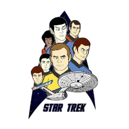 Star Trek 'Casts' Vinyl Car Sticker