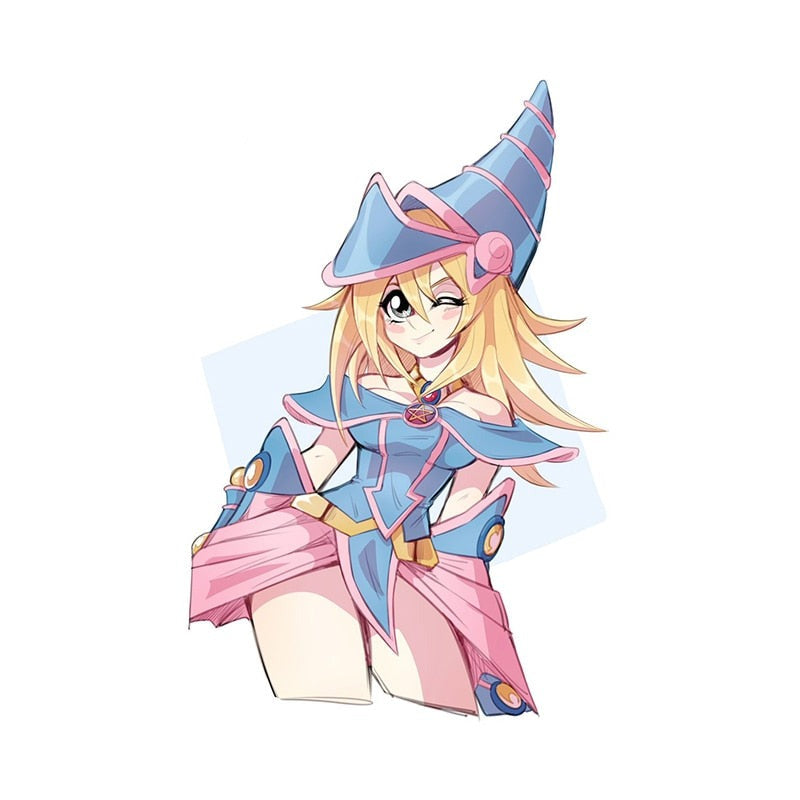 Yu-Gi-Oh! 'Black Magician Girl | Winking' Vinyl Car Sticker