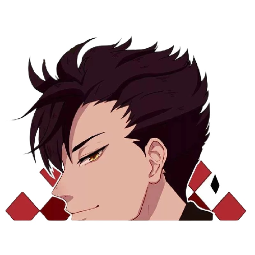 Haikyuu!! 'Tetsuro Kuroo' Vinyl Car Peeker Sticker